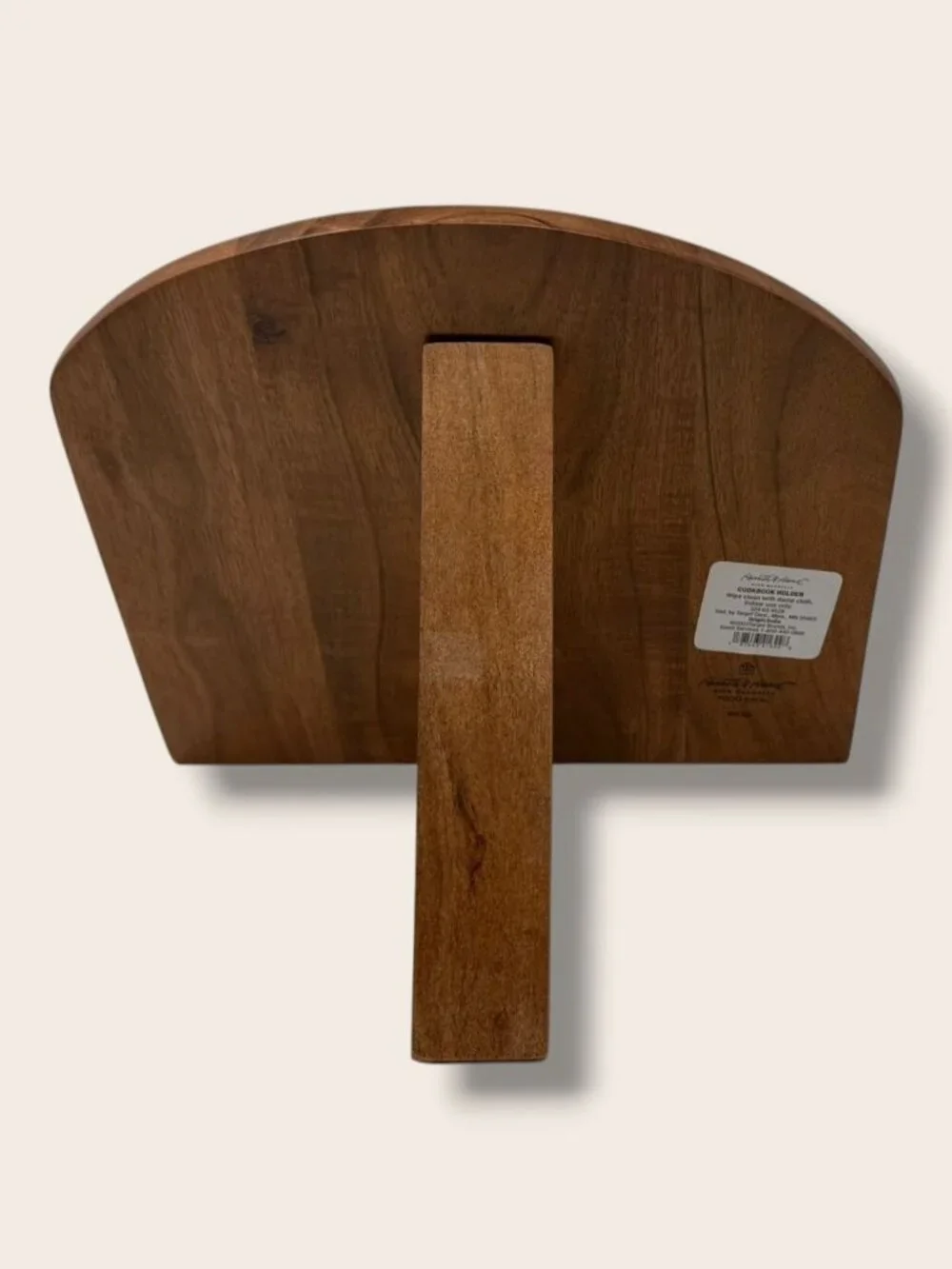 Hearth & Hand wooden cookbook